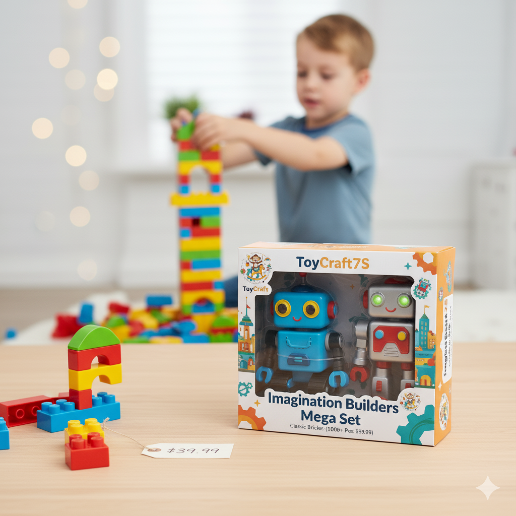 ToyCraft7TS Robo-Buddies Twin Pack