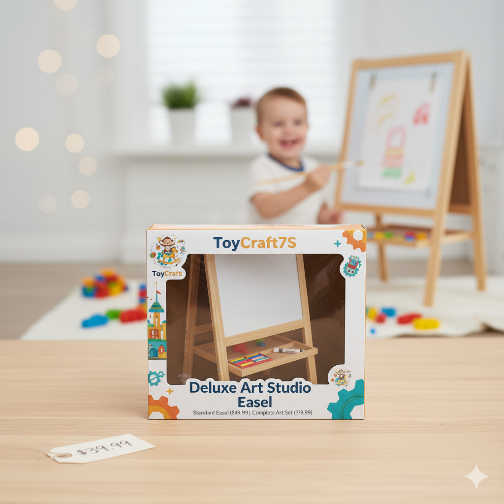 ToyCraft7TS Deluxe Art Studio Easel